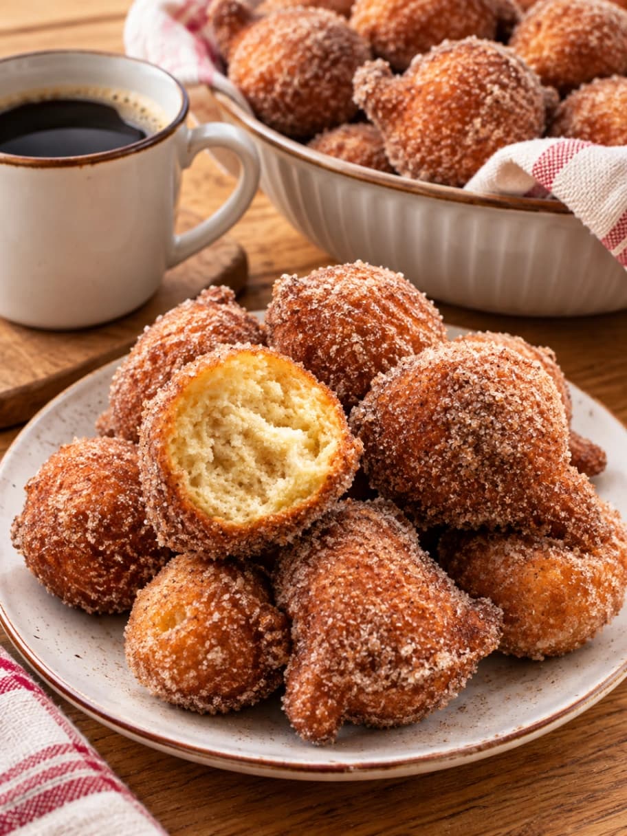 Bolinho de Chuva com Banana